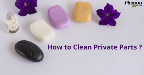 how to clean private parts